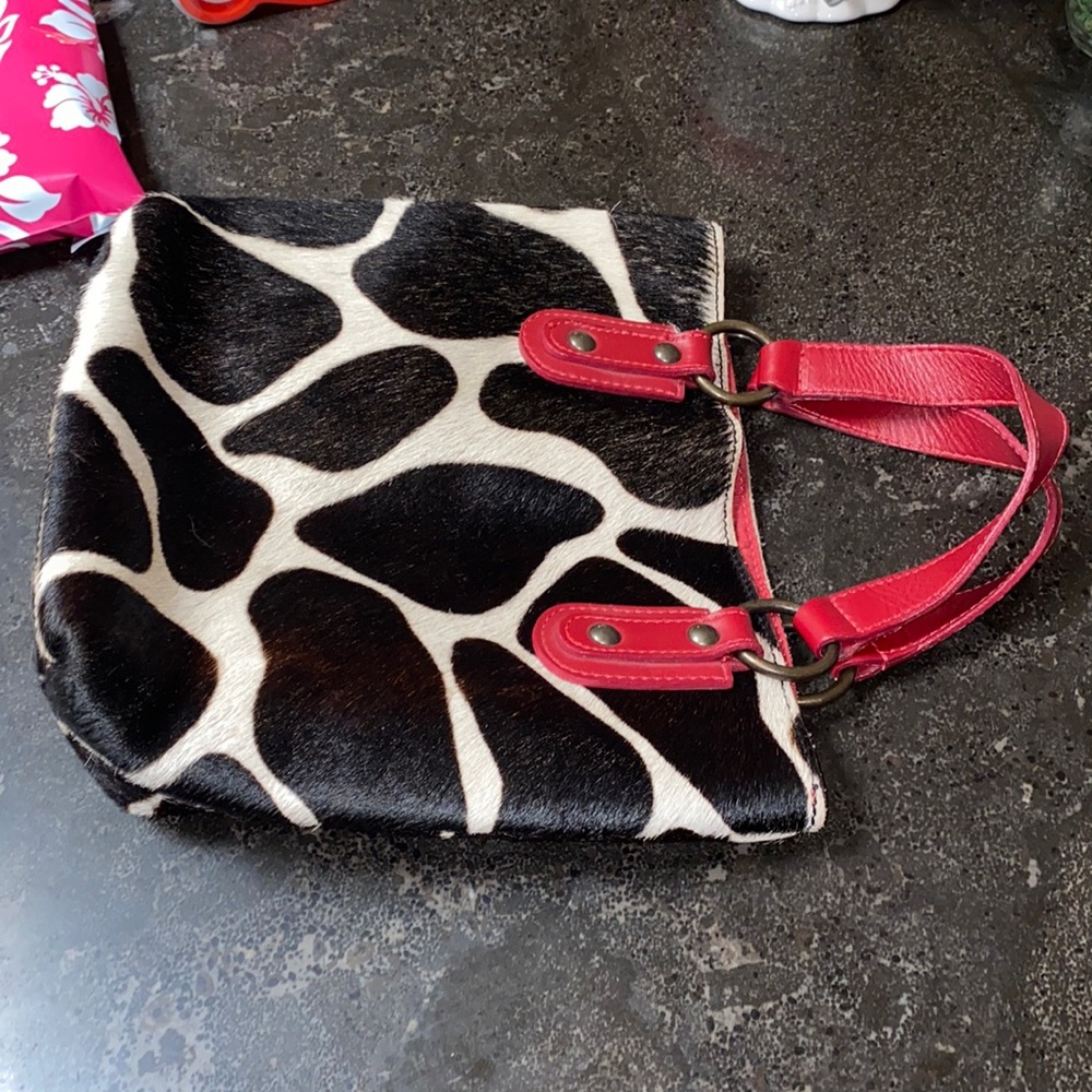 Maurizio Taiuti cow hide purse